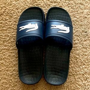 Mens Lacoste slippers
